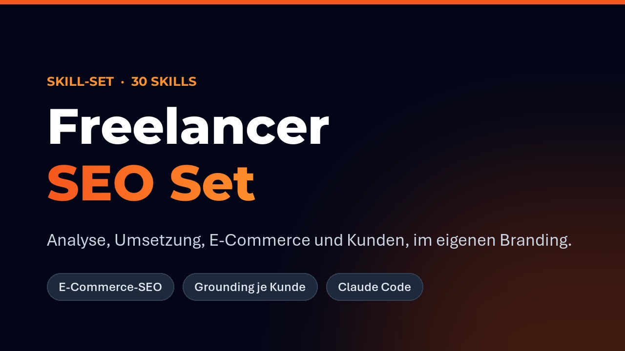 Freelancer SEO Set: 30 Skills